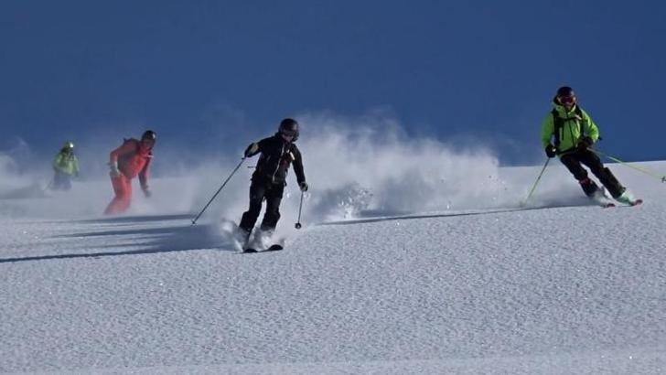 Kaçkarlarda heliski heyecanı sona erdi