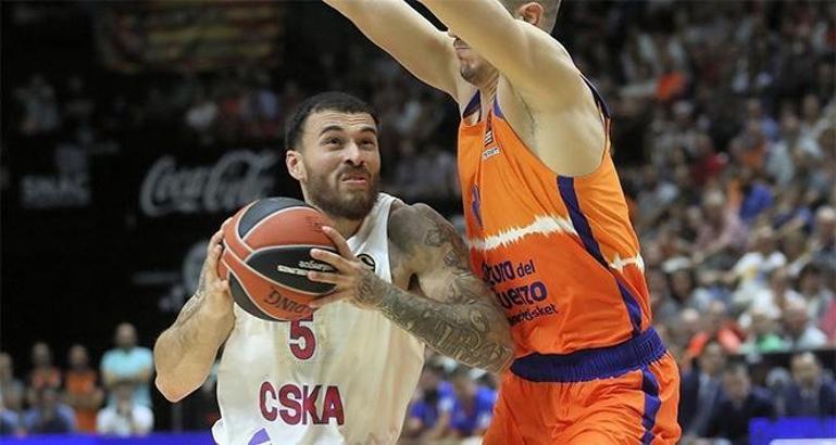 Euroleague'de haftanın MVP'si CSKA Moskova'dan Mike James