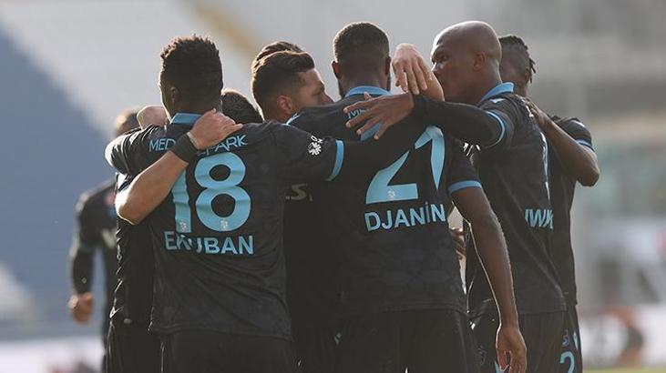 Trabzonspor'dan üst üste 5. deplasman galibiyeti
