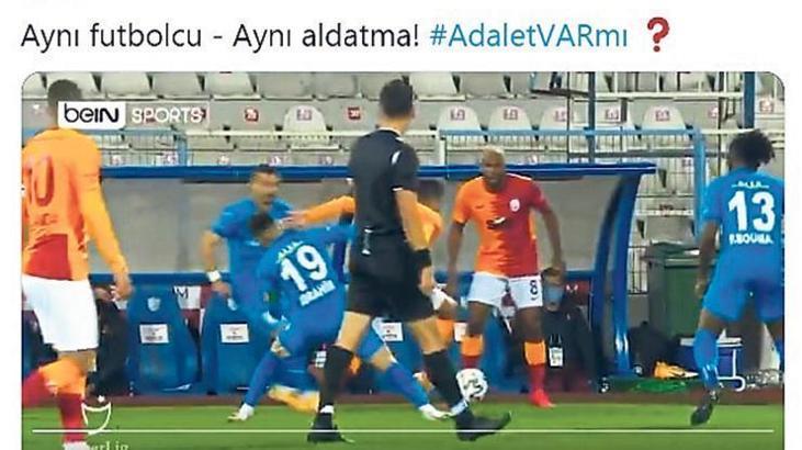 'Aynı futbolcu, aynı aldatma'