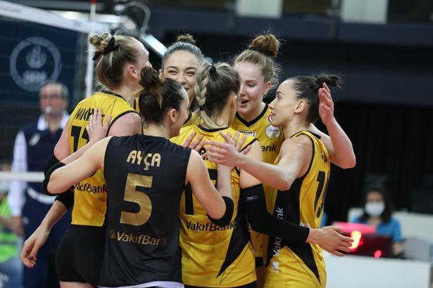 VakıfBank, CEV Şampiyonlar Ligi'nde yarı finalde!