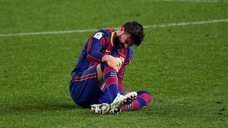 Barcelona'da Gerard Pique'nin sakatlığı ciddi