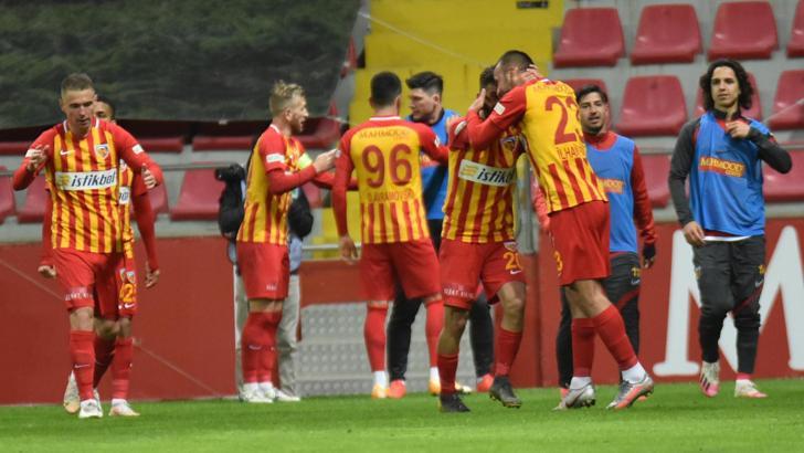 Kayserispor, 4 maç sonra galibiyetle tanıştı