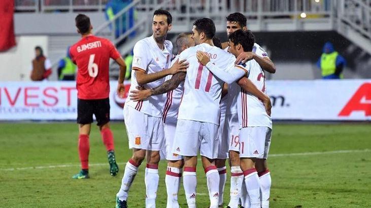 Arnavutluk-İspanya maç sonucu: 0-2