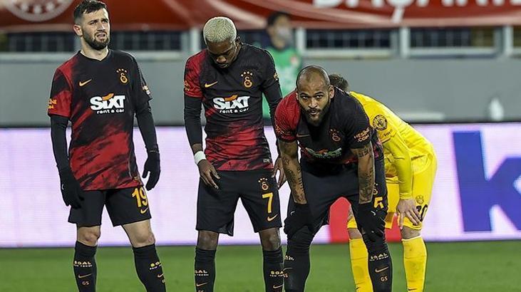 Galatasaray'ın serisi Ankara'da sona erdi