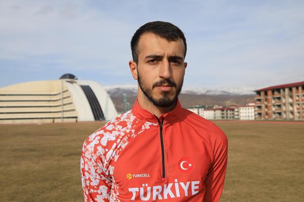 Milli atlet Bedirhan Alpagu, dünya şampiyonluğu hedefiyle çalışıyor
