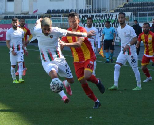 Kızılcabölükspor - Diyarbekirspor maç sonucu: 0-1