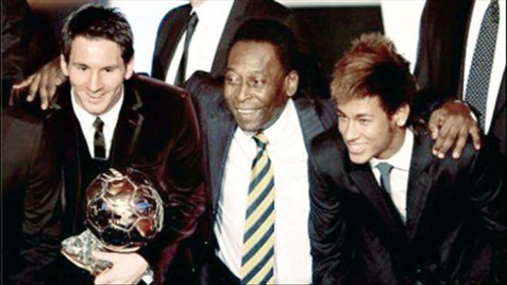 Pele yine Messi'ye salladı