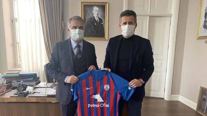 Hüseyin Eroğlu'ndan Şenol Güneş'e ziyaret