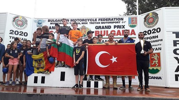 Türkiye motokrosta Balkan üçüncüsü
