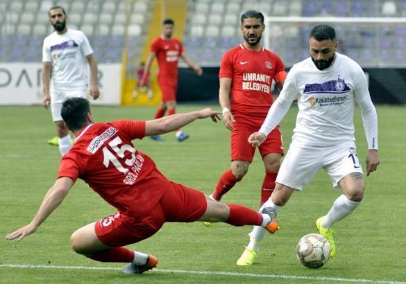 Afjet Afyonspor - Ümraniyespor maç sonucu: 2-2