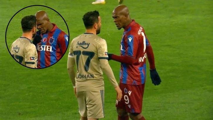 Trabzonspor-Fenerbahçe maçında olay! Volkan Demirel, Gökhan Gönül, Nwakaeme...