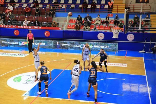 Hatay Büyükşehir Belediyespor-ÇBK Mersin Yenişehir Belediyespor maç sonucu: 86-72