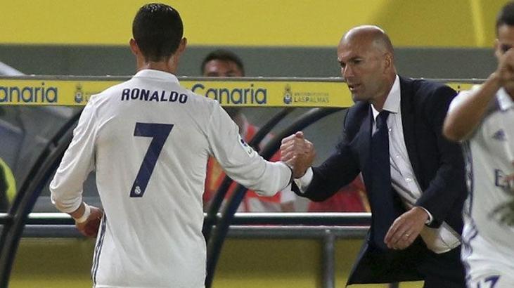 Ronaldo'dan Zidane'a küfür!