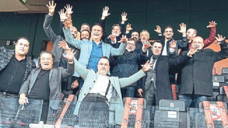 Beşiktaş'ta yönetim de havaya girdi