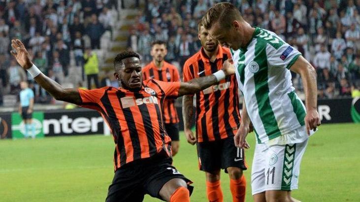 Konya'nın direnişi Shakhtar'ı şok etti
