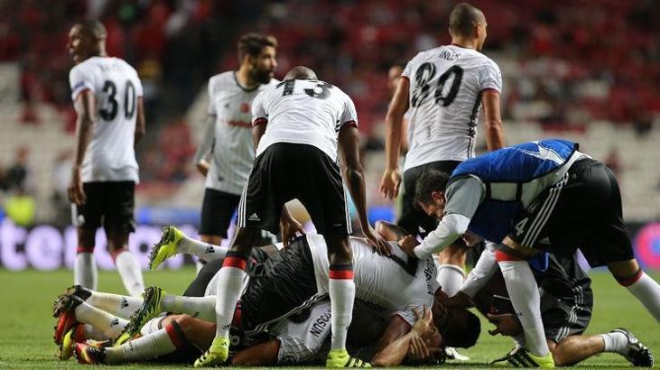 Benfica-Beşiktaş özeti: 1-1