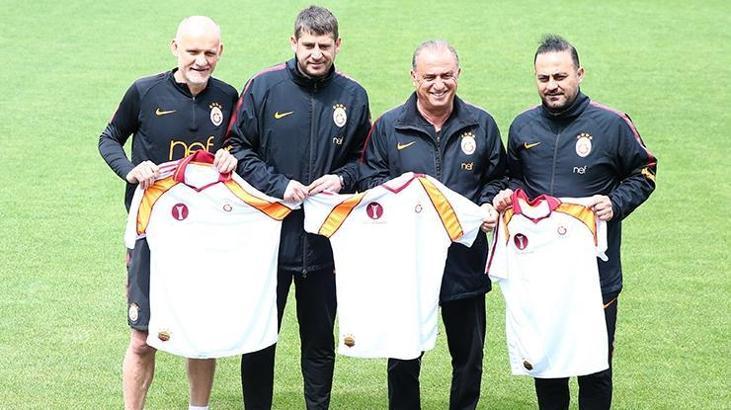 Galatasaray'da UEFA Kupası'nın yıl dönümü kutlandı