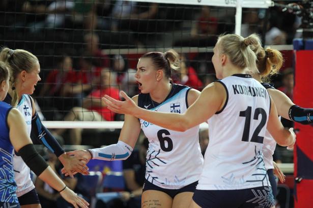 Kadınlar Voleybol Avrupa Şampiyonası | Yunanistan-Finlandiya: 3-1
