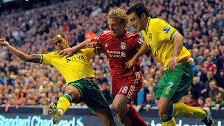Liverpool, Norwich'e takıldı: 1-1