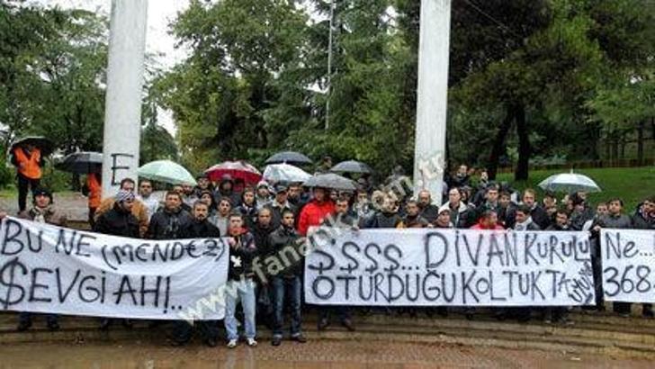 Taraftar isyanda!