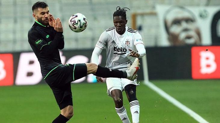 Son dakika | Beşiktaş'ta Fabrice N'Sakala kırmızı kart gördü