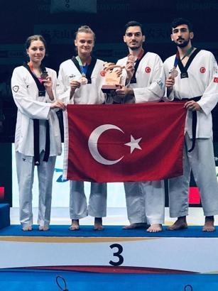 Taekwondoda bronz madalya