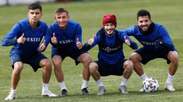Trabzonspor, Fenerbahçe maçı hazırlıklarına devam etti