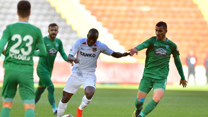 Gaziantep FK - Kırklarelispor maç sonucu: 3 - 2