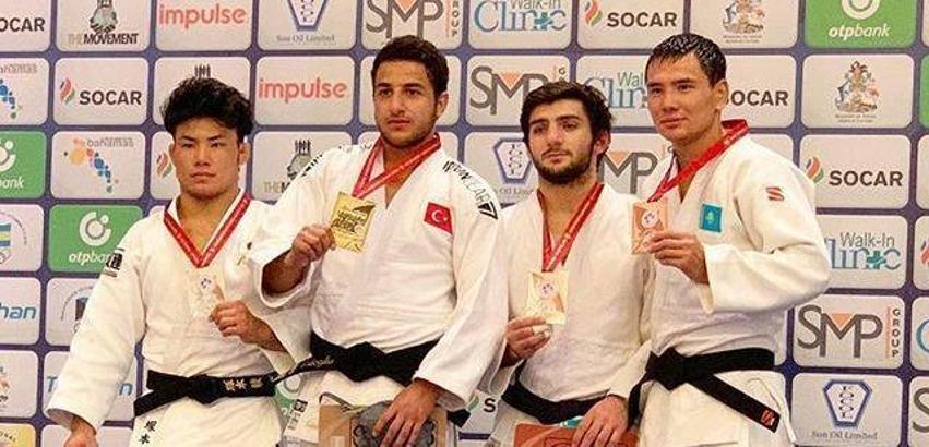 Dünya Judo Şampiyonası'nda Bilal Çiloğlu'ndan altın madalya
