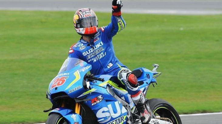Vinales, MotoGP'de ilk kez zirvede