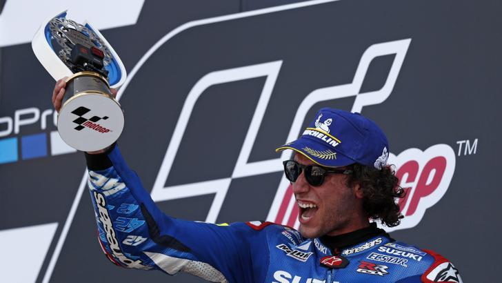 Büyük Britanya'da zafer Alex Rins'in