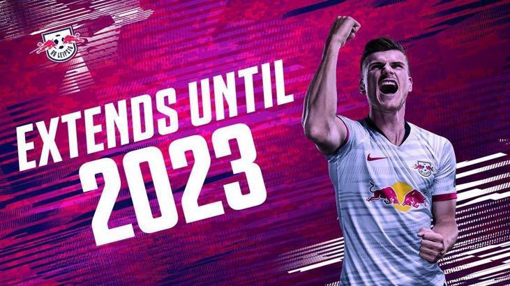Leipzig Timo Werner'in sözleşmesini uzattı