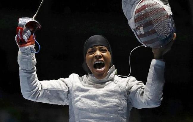 Olimpiyatlardaki ilk ABD'li başörtülü sporcu: Ibtihaj Muhammed