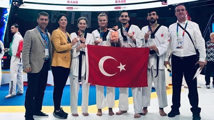 Türkiye Karışık Taekwondo Milli Takımı'ndan bronz madalya