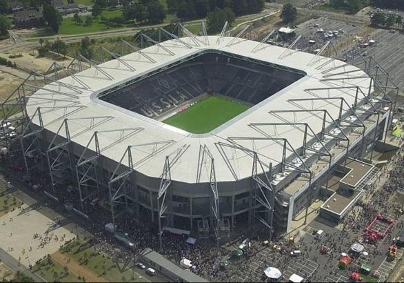 Borussia Mönchengladbach Stadı'nın adı ne? Borussia Mönchengladbach Stadı nerede, kapasitesi ne kadar? Borussia Mönchengladbach Stadı kaç kişilik?