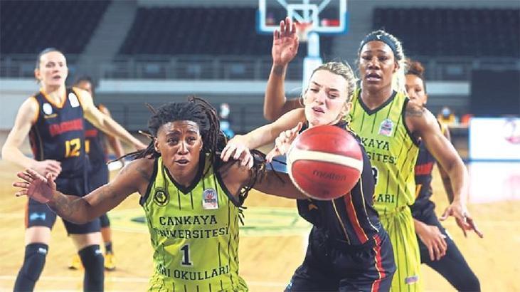 Galatasaray'ın serisini Çankaya bitirdi