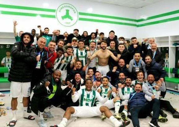Giresunspor'dan tarihi seri