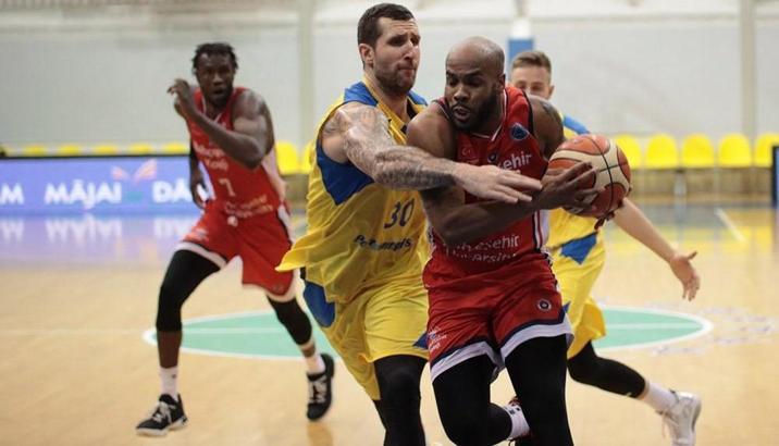 Bahçeşehir, Ventspils'i geçerek yarı finale yükseldi: 90-112