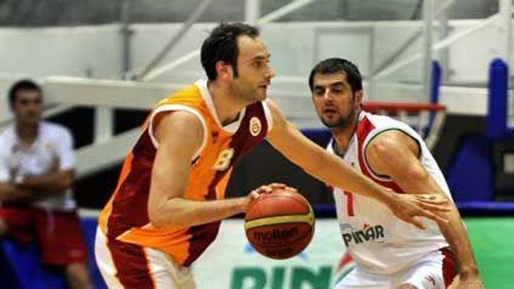 Galatasaray basketbol takımı maç hazırlığında