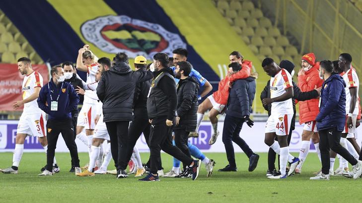 Göztepe adeta bayram yaptı
