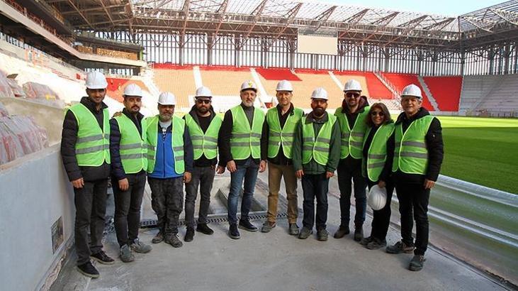 TSYD İzmir, Göztepe'nin yeni stadını gezdi