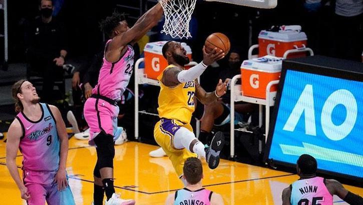 Los Angeles Lakers - Miami Heat maç sonucu: 94-96