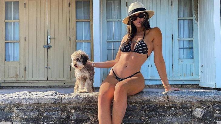 Dele Alli'nin sevgilisi Ruby Mae karantina bölgesinden paylaştı