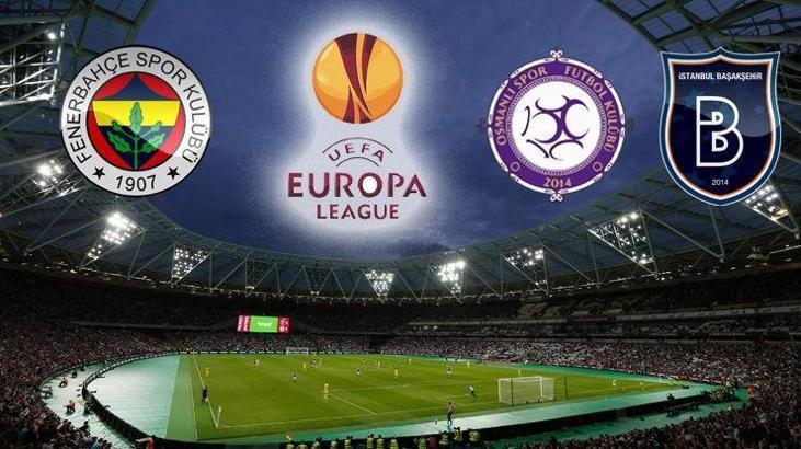 UEFA Avrupa Ligi'nde rakipler belli oldu! Fenerbahçe, Başakşehir, Osmanlıspor...