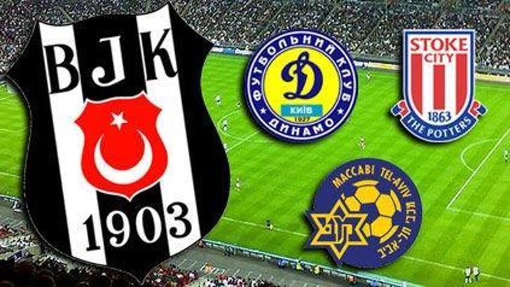 Beşiktaş'ın rakipleri belli oluyor