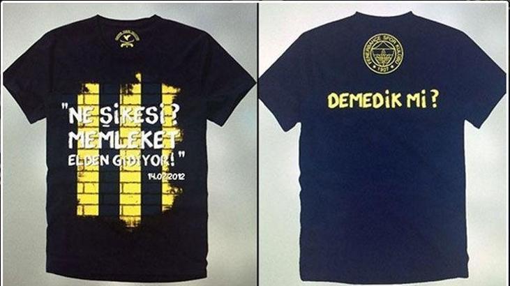 Fenerbahçe'nin 'Memleket' temalı tişörtü rekora gidiyor!