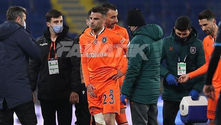 Başakşehir - Trabzonspor | Deniz Türüç hırs küpü! Ağrıları dinmedi, oyuna devam edemedi