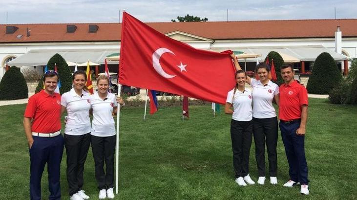 Golfte altın madalya gururu