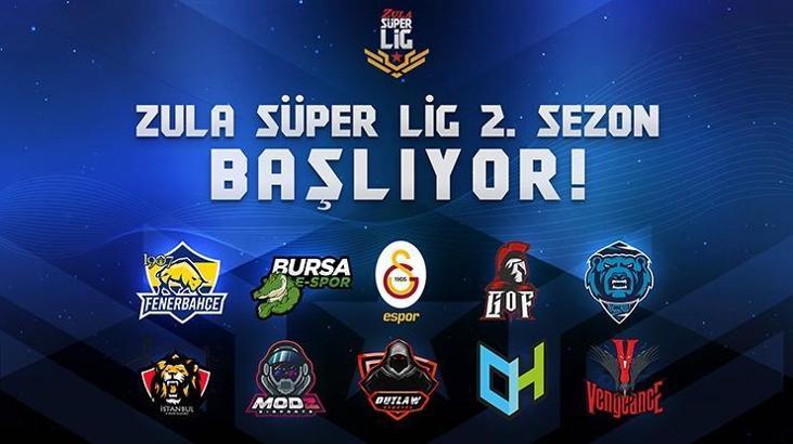 Zula Süper Lig'de 2. Sezon heyecanı başlıyor